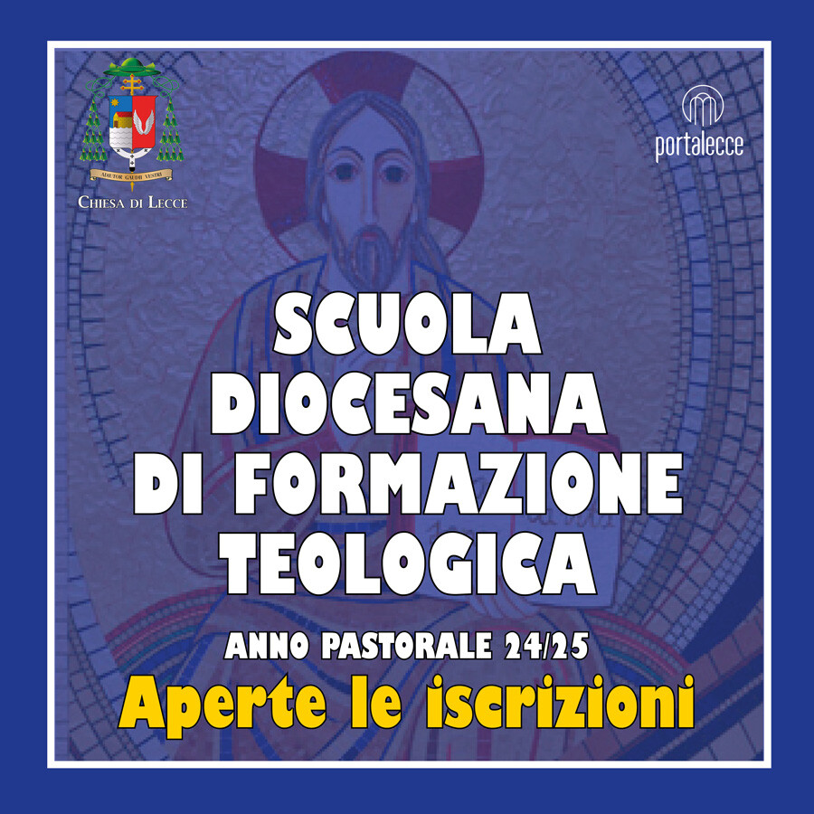 Aperte le iscrizioni alla scuola diocesana di formazione teologica - anno pastorale 2024/25